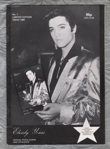 Elvisly Yours: Official Photo Album and Catalogue - No.1 - Xmas 1980 - `Poster on Middle Pages` - Published by Elvisly Yours